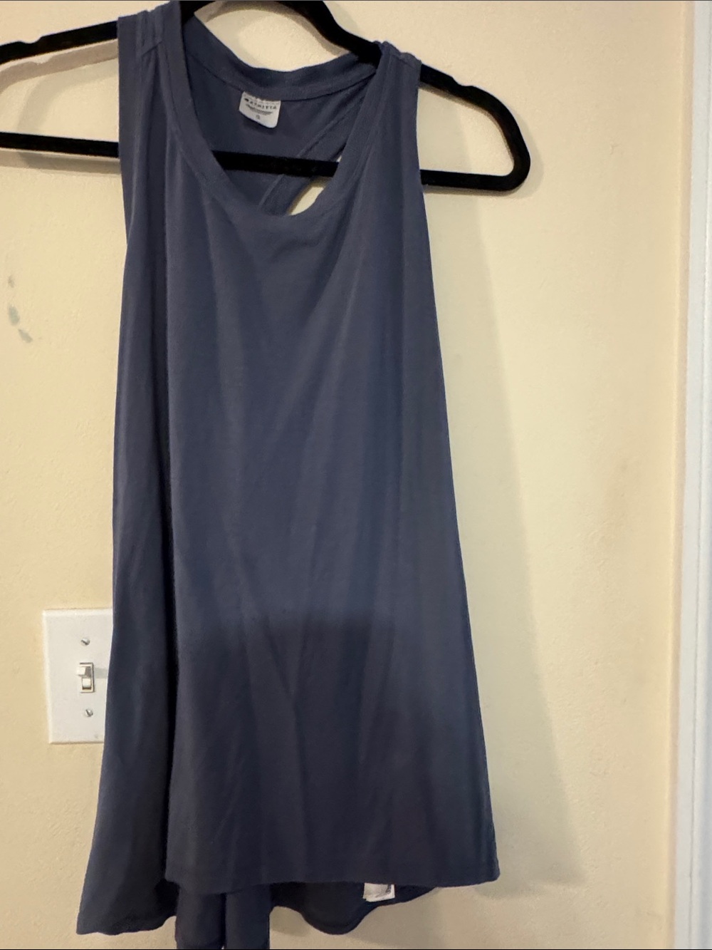 Athleta Slate Blue Sleeveless Relaxed Tank